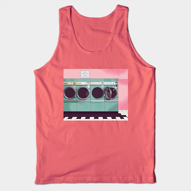 Pastel laundromat Tank Top by Mimie20